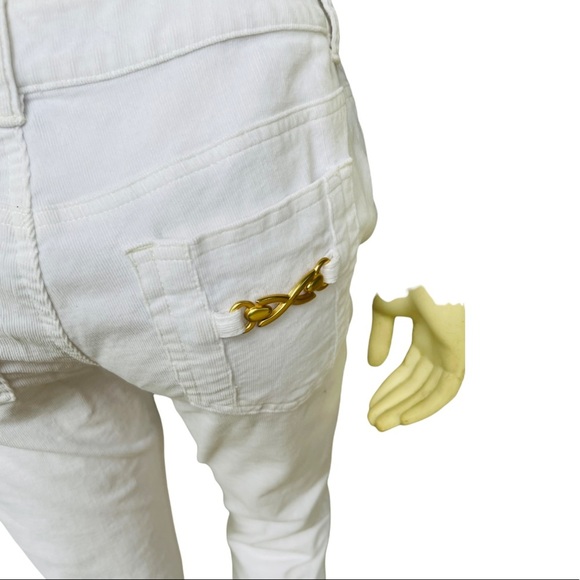 Black Label By Chico’s White Jeans Pants - Picture 6 of 7